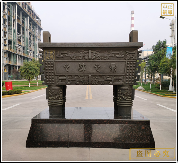 供應定做各種尺寸公司開業銅鼎